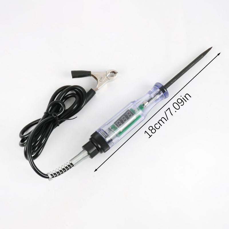 6 В/12 В/24 В автомобильный тестер цепей Премиум тестовый световой зонд ручка лампочка диагностический инструмент тестер цепи напряжения грузовика авто ремонт