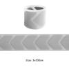 Reflective Patches For Clothes Silver Vinyl Film Heat Press Appliqued Clothes Stickers Diy Parches Ropa 3x100cm Tapes Arrow