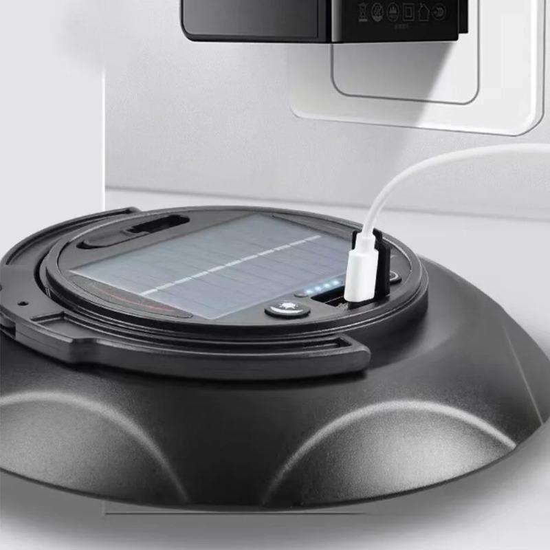 Солнечные фонари для кемпинга Светодиодные гирлянды для кемпинга Фонарь на солнечной батарее Водонепроницаемое окружающее освещение с регулируемыми режимами