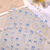 5D Relief Bowknot Nail Stickers Adhesive Gel Polish Decals Manicure Ribbon Bow Tie for DIY Nail Art Decoration And Salon Use