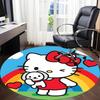 1 шт. Ковер-сиденье Hello Kitty для офиса, нескользящий, машинная стирка, ковер для офиса, комнаты, праздничный декор на Рождество, день рождения, полиэстер