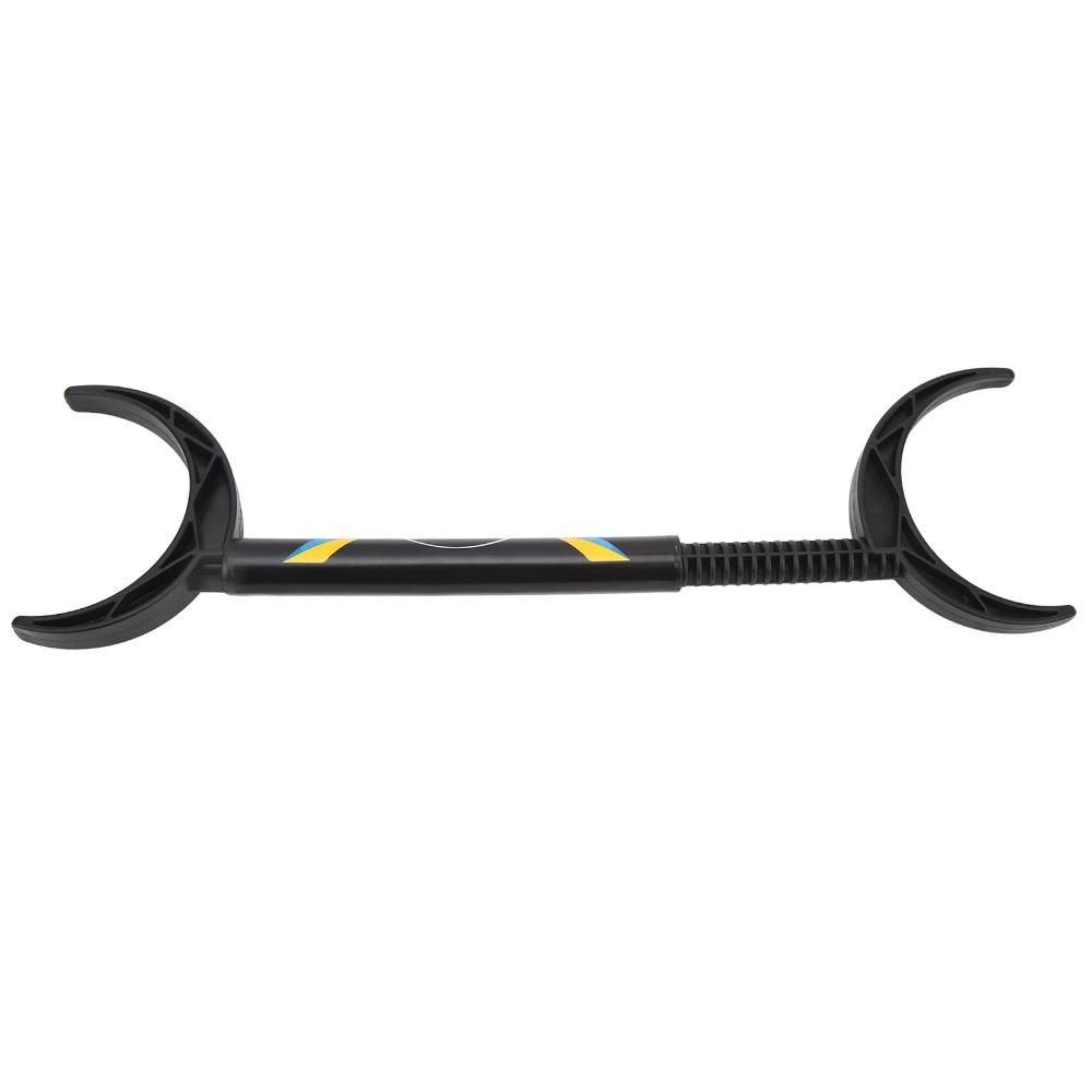 Horn Pole Design Golf Swing Trainer Plastic Material Alignment Aid Beginner Training