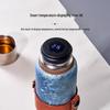 Умная титановая термокружка для любителя чая