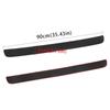 Universal Rubber Mouldings Pad Trim Cover Strip Anti-Scratch Car Rear Bumper Guard Plate Cover Trim Trunk Guard Car Accessories