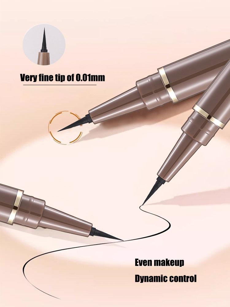 Водостойкая жидкая подводка для глаз Precision, черная, быстросохнущая, не размазывается, устойчива к поту, тонкая, стойкая, карандаш для глаз