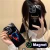 Чехол для телефона с бычьей головой для iPhone 17 16 15 14 13 12 11 Air Pro Max Plus Mini Стеклянная крышка MagSafe