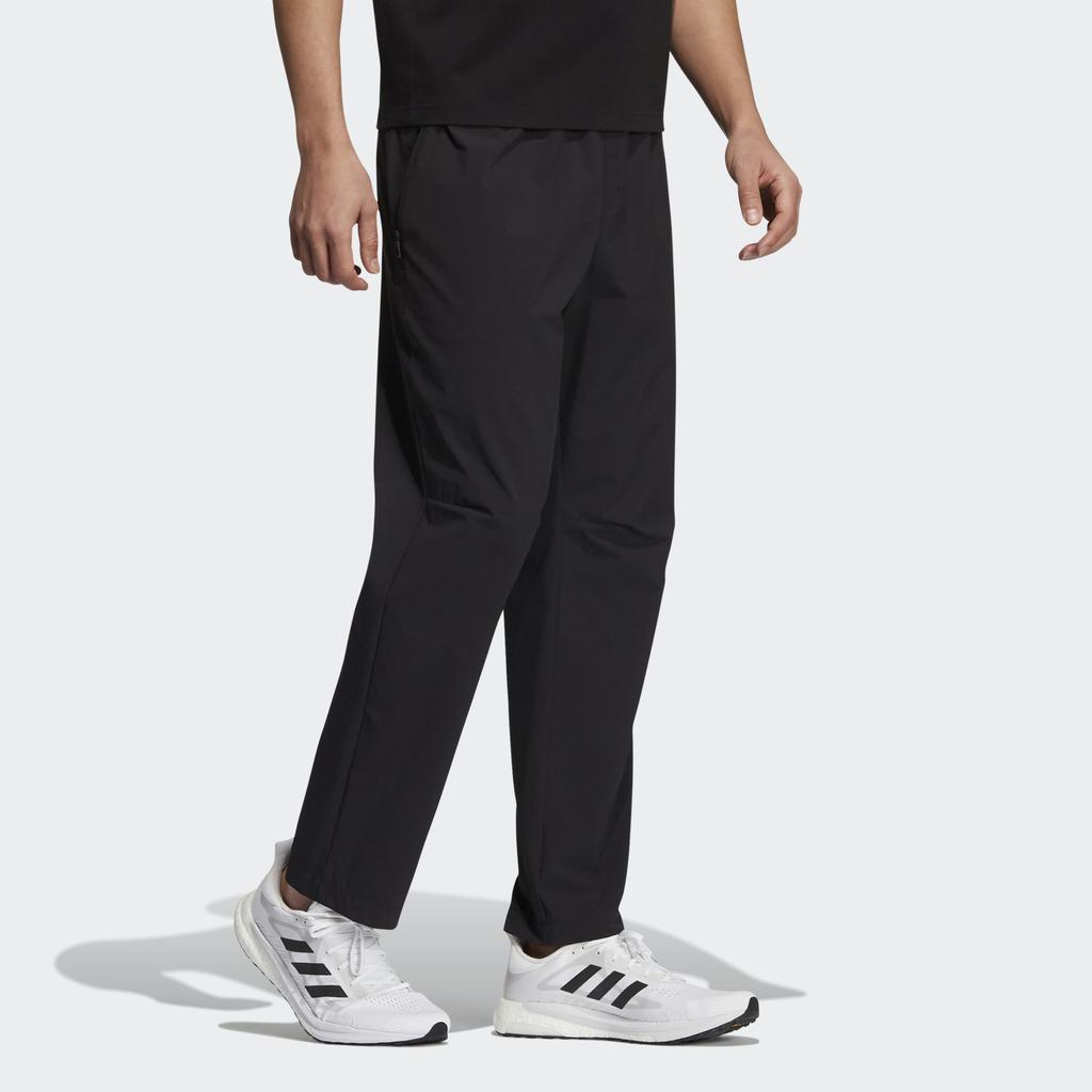 adidas Брюки Fi Wv Entry, повседневные дышащие спортивные длинные брюки, мужские брюки черного цвета H40216