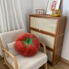 Round Tomato Pillow Vegetable Mushroom Persimmon Futon Plush Toy