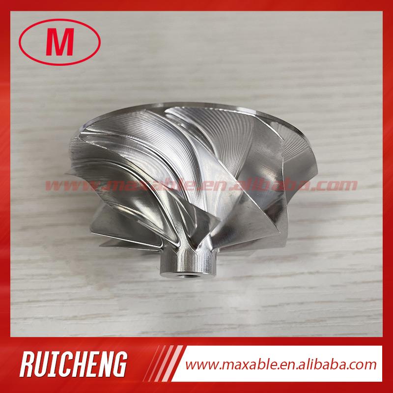 GBC22-350 9+0blades 44.10/56.02mm121601, 210327 turbo milling/aluminum 2618/billet compressor wheel for 896055-5003S