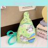 Stylish Kids Unicorn Cartoon Small Crossbody Bag For Daily School Outings And