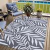Indoor Outdoor Waterproof Reversible Plastic Straw Patio Rugs PP Material Double Layer Woven Carpets Family Picnic Mat