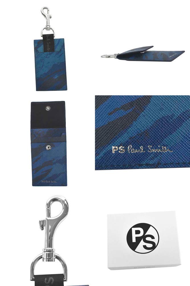 Paul Smith Key Case FLAT CARD HOLDER ECAMO 41 Blue Camouflage [Paul Smith] M2A-6386 [Товар]