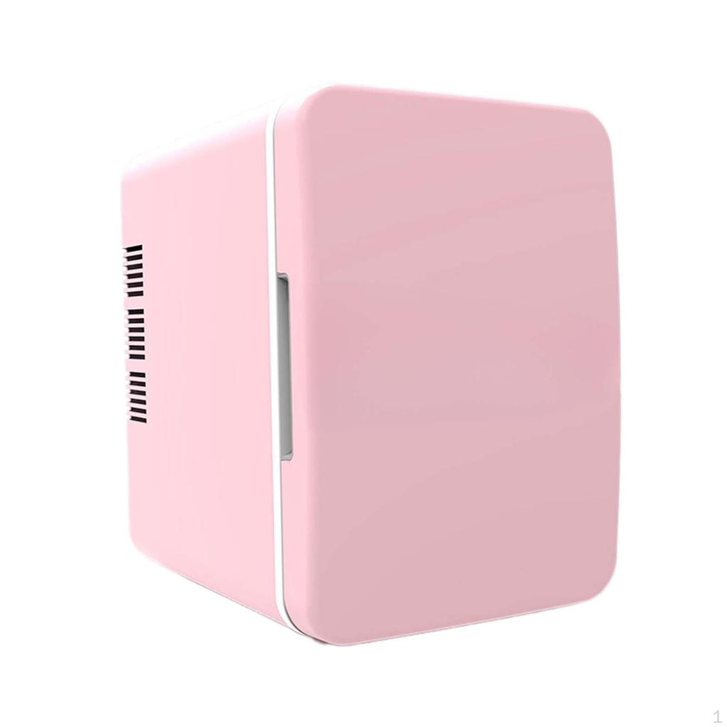 4L Mini Fridge Beauty Tool Compact Refrigerator Portable Drinks for Bedroom Apartment