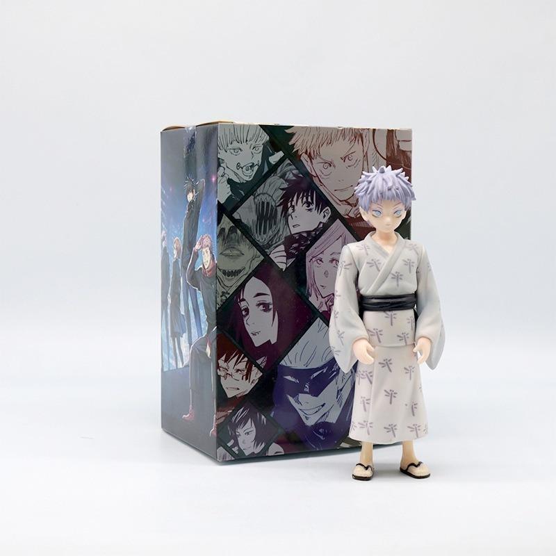 17 см Jujutsu Kaisen Годзё Сатору GK Аниме Фигурки Украшение для рабочего стола Компьютера Модель Куклы Модные Игрушки для Мальчиков Коллекционный Подарок