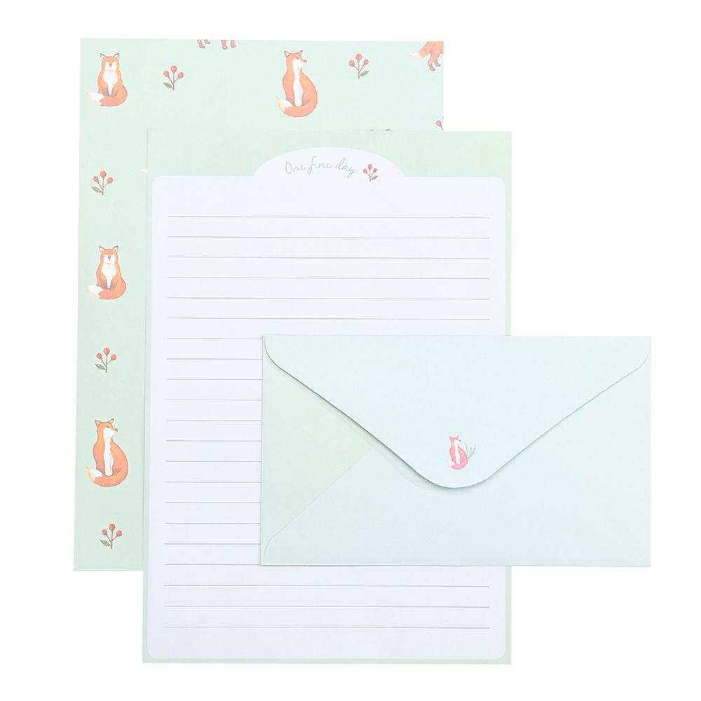 Printing Floral Pattern Variety Designs Writing Paper 6PCS Letter Stationery With Envelopes 3PCS