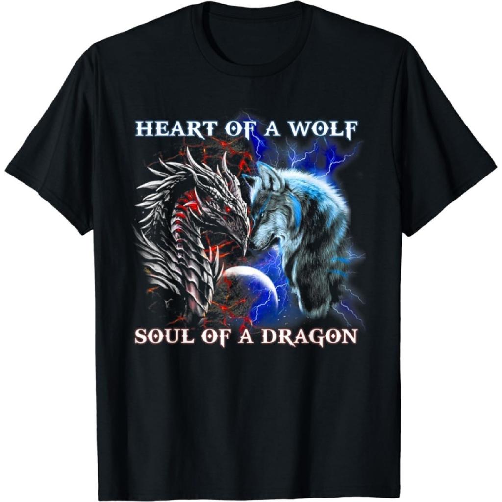 Футболка PERTID Cool Dragon - Воин Волк
