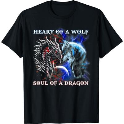 Футболка PERTID Cool Dragon - Воин Волк