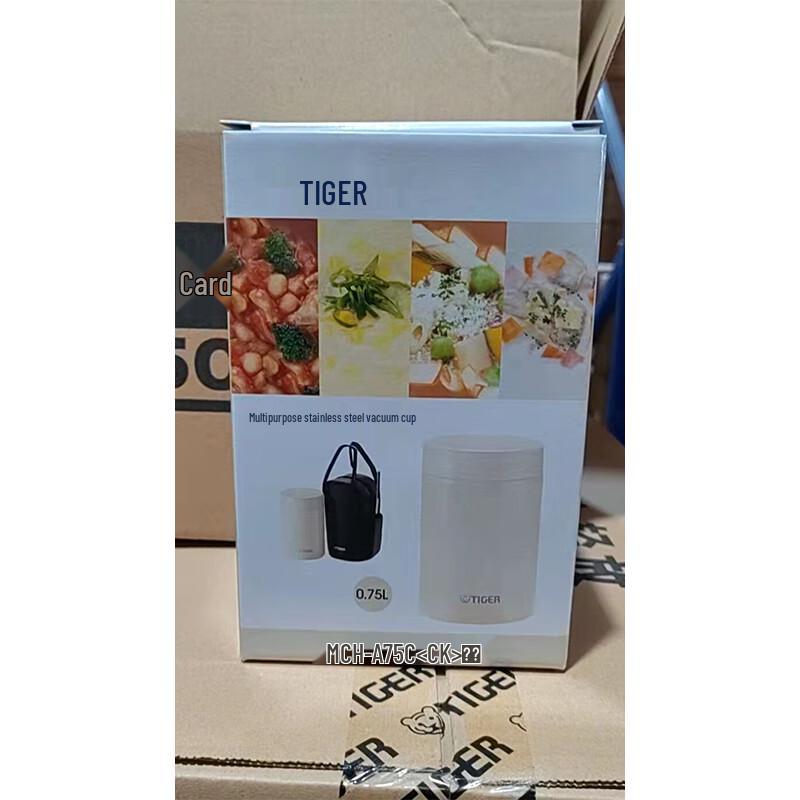 Tiger Пищевой термос из нержавеющей стали с вакуумной изоляцией