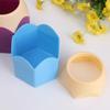Creative Pen Vase Pencil Pot Makeup Brush Holder Stationery Desk Tidy Plastic Desk Organizer Container School Office Supplies
