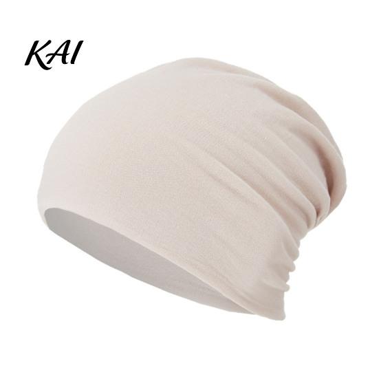 Comfortable Postpartum Cap for Recovery Slouchy Hip-Hop Hat, Solid Color Soft Chemo Headwear, Breathable Lightweight Daily Commuting Hat Cancer Women