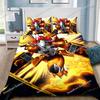 Новый набор постельного белья Digimon Односпальный Полуторный Двуспальный Queen King Размер Комплект постельного белья для спальни Взрослого Ребенка Пододеяльник Комплекты 3D Печать Аниме Комплект простыней