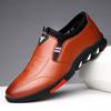 20242024 New Leather Shoes Men's Leather Spring  Men's Business Casual Soft-Soled Non-Slip Breathable All-Match Footwear