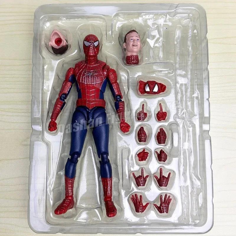 CT Toys Mafex 186 Алая Паутина Фигурка Действия Комикс Росомаха Человек-Паук Фигурка Коллекция Shf Удивительный Человек-Паук Модель Игрушки