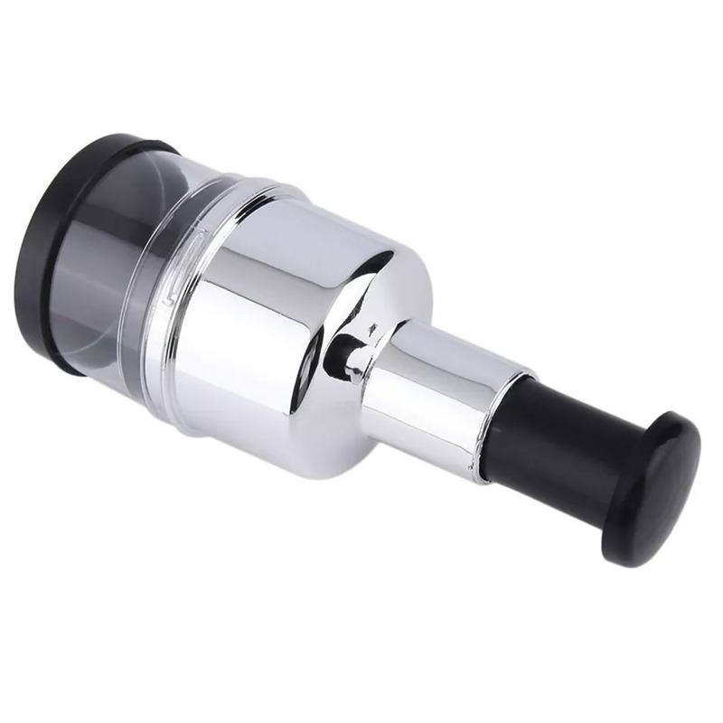304 Stainless Steel Manual Press Type Garlic Mincer Kitchen Supplies Multifunctional Garlic Onion Vegetable Chopping Machine
