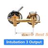 2/3/4/5 Ways Water Outlet Screw Thread Center Distance 10cm  Mixing Valve Brass Bathroom Shower Mixer Faucet Tap Cabin