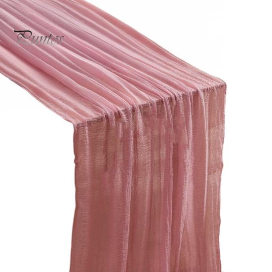 Марлевая дорожка для стола 80x300 см, марлевая дорожка для стола в стиле бохо, однотонная скатерть для свадебной вечеринки, украшения для девичника