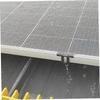 10/30Pcs Solar Panel Drainage Clips Roof Solar Panel Frame Cleaning Photovoltaic Panel Water Guide & Mud Clamp