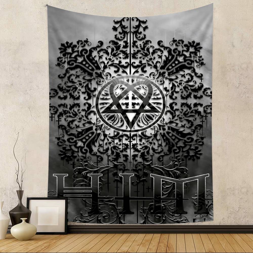 Rock HhIM Band Hanging Bohemian Tapestry Hanging Tarot Hippie Wall Rugs Dorm Japanese Tapestry