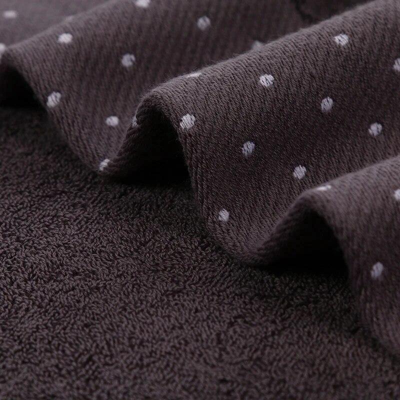 Набор из 3 хлопковых полотенец для ванной комнаты: 2 полотенца для рук и лица 35х75 см и 1 большие банные полотенца 70х140 см, мочалки, подарочные полотенца