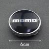 vdpc7 4pcs 56+60mm MOMO Emblem Universal Car Wheel Hub Center Cap Rim Cover Emblem Stickers For BMW Chevrolet Hyundai KIA Mitsubishi