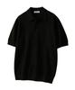 UNTAPPED STUDIO [2Pack] Linen Crochet Collar Striped Short Sleeve Knit 5 Colors
