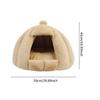 Semi Closed Cat Nest Autumn Winter Bed Kennel Shelter Pet Pets Cave for Kitten Hamster