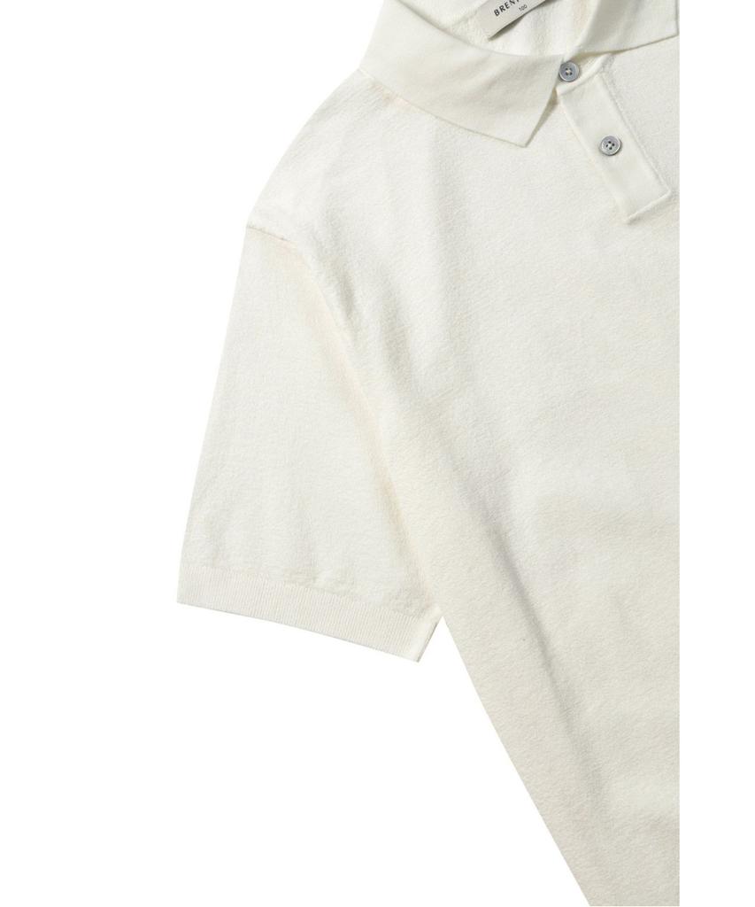BRENTWOOD [Griffiths] Washable Polo Neck Sweater Brwam26421Ivx