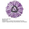 Mop Head Replacement for Vileda/for O-Cedar EasyWring RinseClean Microfiber Spin Mop Refill 11cm Diameter Machine Washable Mop Head