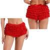 Womens Sexy Ruffled Hot Pants Bloomers Underpants Ruffles Panties Underpants Pumpkin Pants Pettipants Underwear