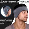 Unisex Sports Earmuffs For Men And Women Winter Warmer Windproof Soft Polar Fleece Muff Ski Running Forehead Protection Ear Muff
