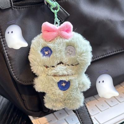 Милый Плюшевый Мультяшный Плюшевый Кулон-Кукла с Бантиком Мягкий и Милый Девочка Украшение для Рюкзака Кулон Кукла Студенческий Подарок