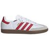 Liverpool FC X Adidas Samba Home Kit Unisex Sneakers White Footwear-White Strawberry-Red JQ4041