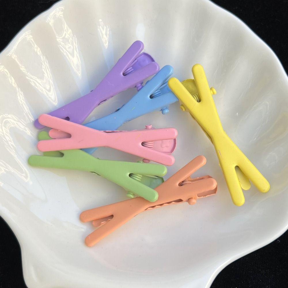 Candy Color Duck Beak Clip Hair Ornament Hairpin Cute Bang Clip Girls