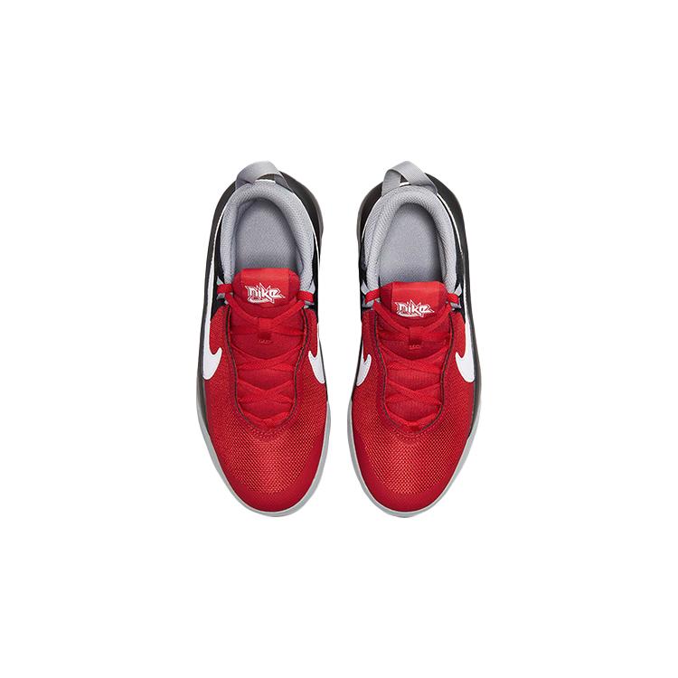 Nike Team Hustle D 10 University Red Black GS CW6735-607
