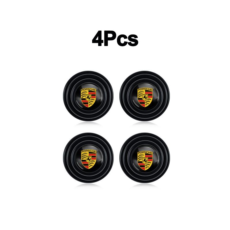 4/8/12PCS Silicone Car Anti-collision Door Shock Absorber Spacer For Porsche 911 Cayenne Panamera Macan Boxster Carrera-GT 928