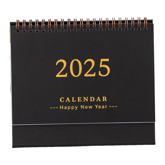 2025 Mini Desk Calendar Daily Planner Flip Calendar To-Do List Memo Pad Time Management Schedule Organizer for Office Home School