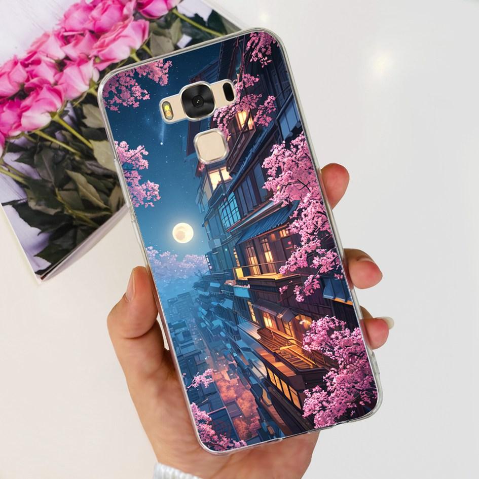 Чехол для Asus ZenFone 3 Max ZC553KL Популярный Цветок Бабочка Мягкий Силиконовый Чехол для Телефона Для ASUS X00DD X00DDA XOODD ZC553KL Funda