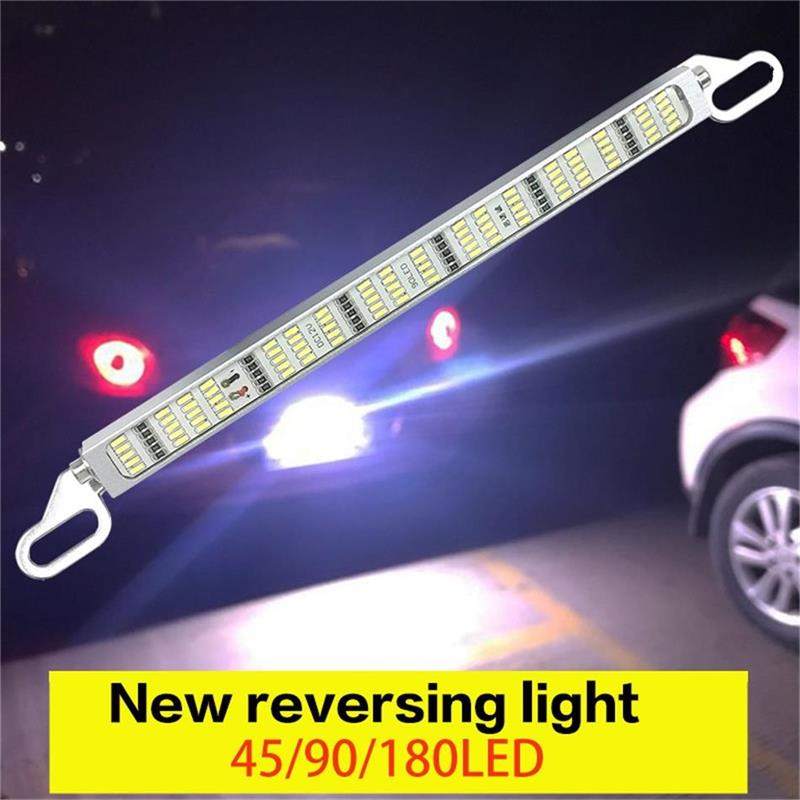 Ночной рыцарь Автомобильный фонарь заднего хода 30/45/90/180 SMD светодиодные лампы Тормозные внешние лампы номерного знака DRL Авто Противотуманные фары 12 В