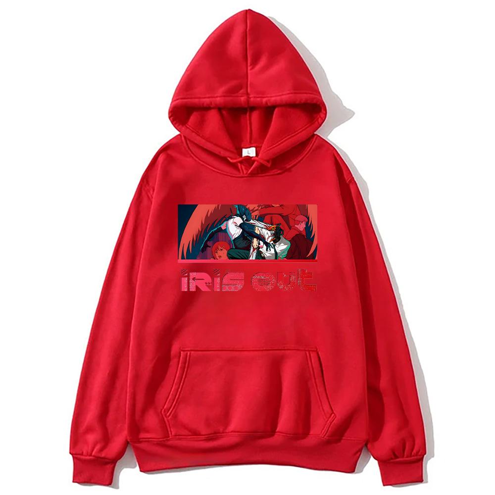 ХУДИ ИЗ ЯПОНСКОГО АНИМЕ IRIS OUT Yonezu Kenshi IRIS OUT Новые Графические Толстовки Женские Мужские Харадзюку Пуловер Y2K Худи с Длинным Рукавом