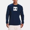 Under Armour Спортивная футболка с длинным рукавом и логотипом Color Block Training, мужские топы Academy-Blue 1366464-408